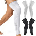 Elevate Your Performance with Our Full Leg Compression Sleeves - Anti-Slip, UV Protection, and Pain Relief!