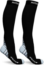 Experience Ultimate Comfort with Physix Gear Compression Socks - 20-30 Mmhg Support for Men & Women - Perfect for Running, Nursing, Travel, and More!