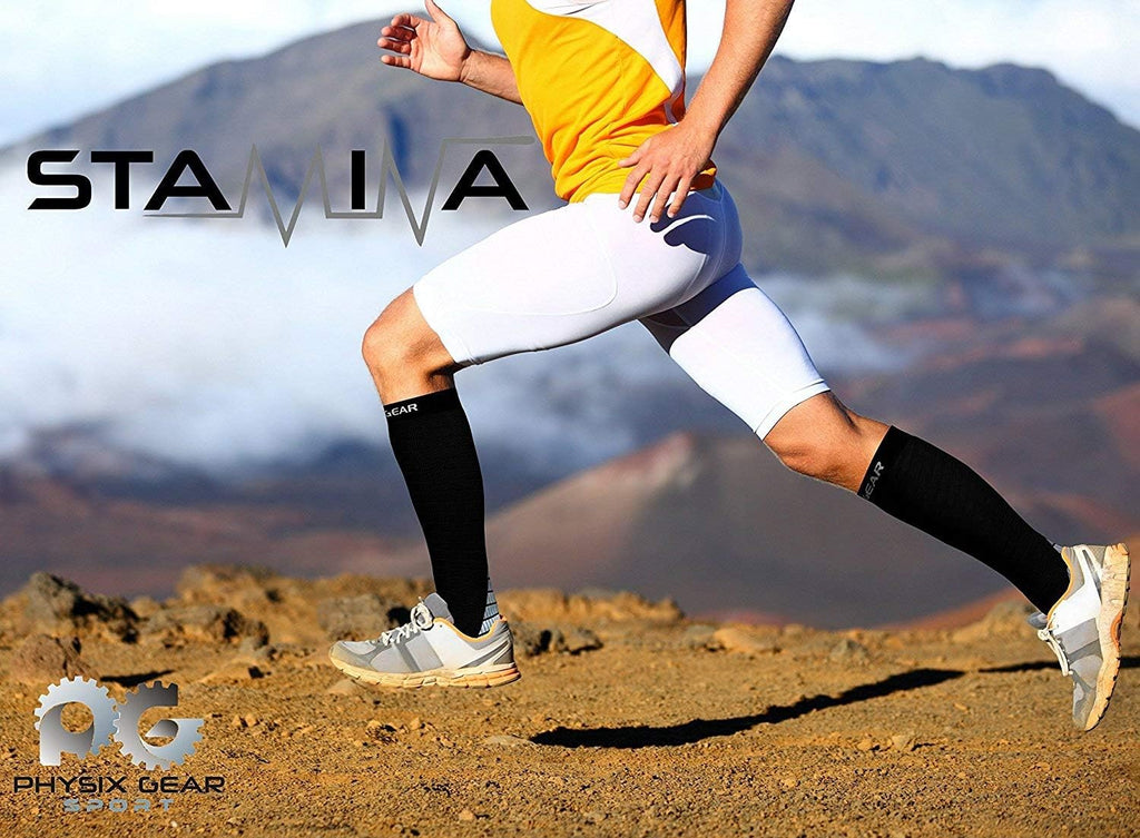 Experience Ultimate Comfort with Physix Gear Compression Socks - 20-30 Mmhg Support for Men & Women - Perfect for Running, Nursing, Travel, and More!